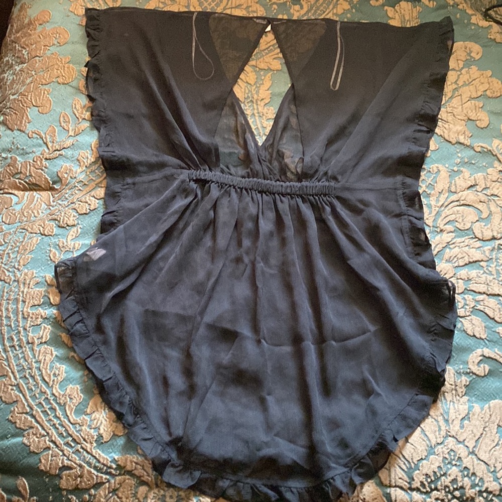 NWOT! Rare! VS Swim Very Sexy Sheer Open Back Cover Up - Picture 6 of 6